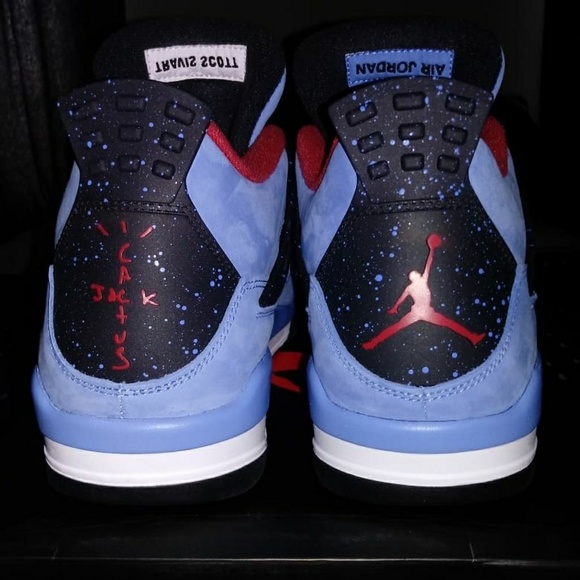 Travis Scott Jordan 4 "Cactus Jack" - Picture 3 of 5